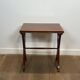 Pair of Mahogany Side Tables with X-shaped Legs. French Work. Circa.