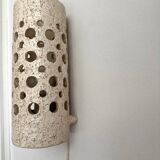 Danish chamotte wall sconce, 1960s