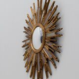 Rare oval convex sun mirror (3 pieces available)