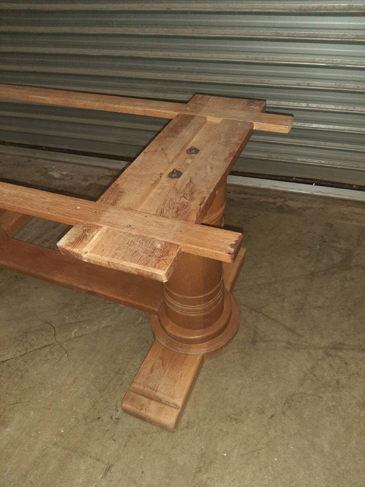 Old monastery farm table