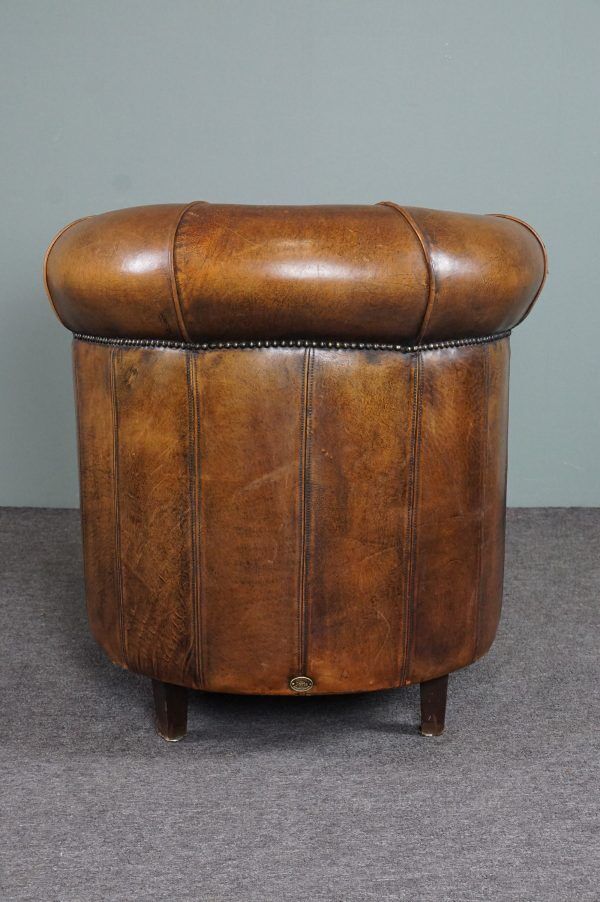 Club armchair in sheepskin, Joris