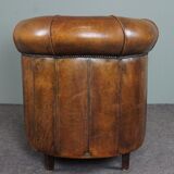Club armchair in sheepskin, Joris