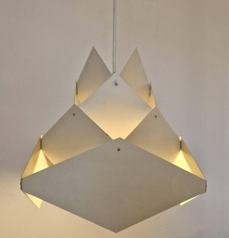 Rare Midcentury Design Pendant in Style of Preben Dal, Denmark, 1960s