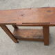 Former child wooden bench