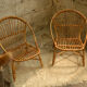 Fauteuils en rotin