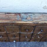 Workshop furniture with 30 drawers