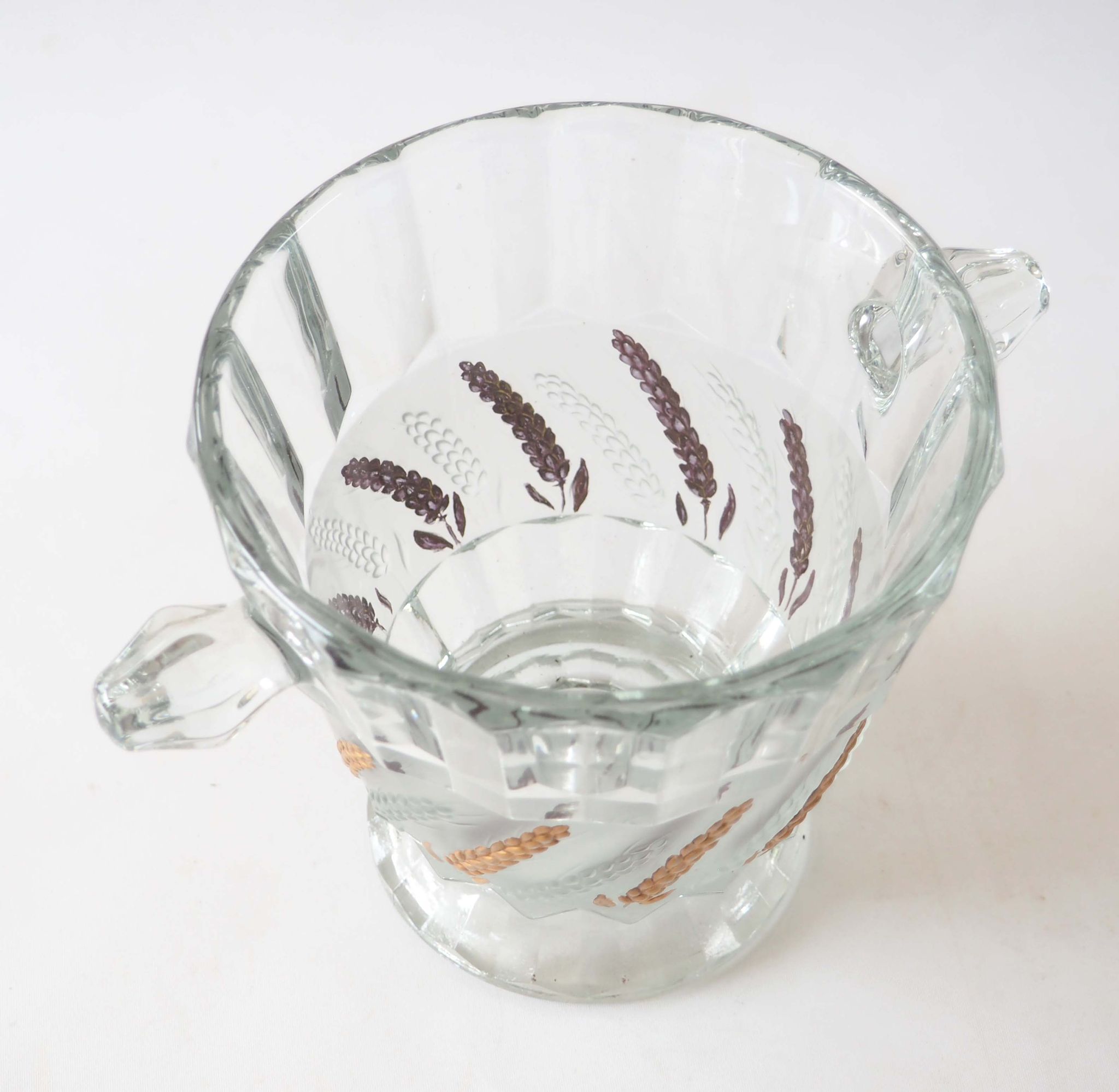 Vase seau à glace épis de blé