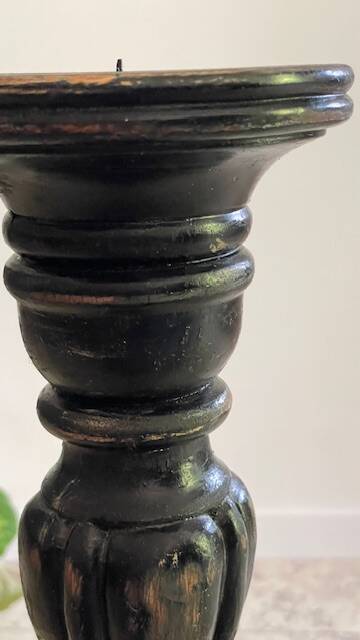 Candle holder 65cm Solid oak