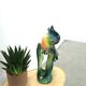 Porcelain statue cockatoo vintage