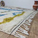 Handmade wool Berber rug 312 X 193 CM