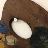 Wooden painter's palette