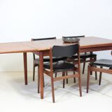 Danish dining table in teak.