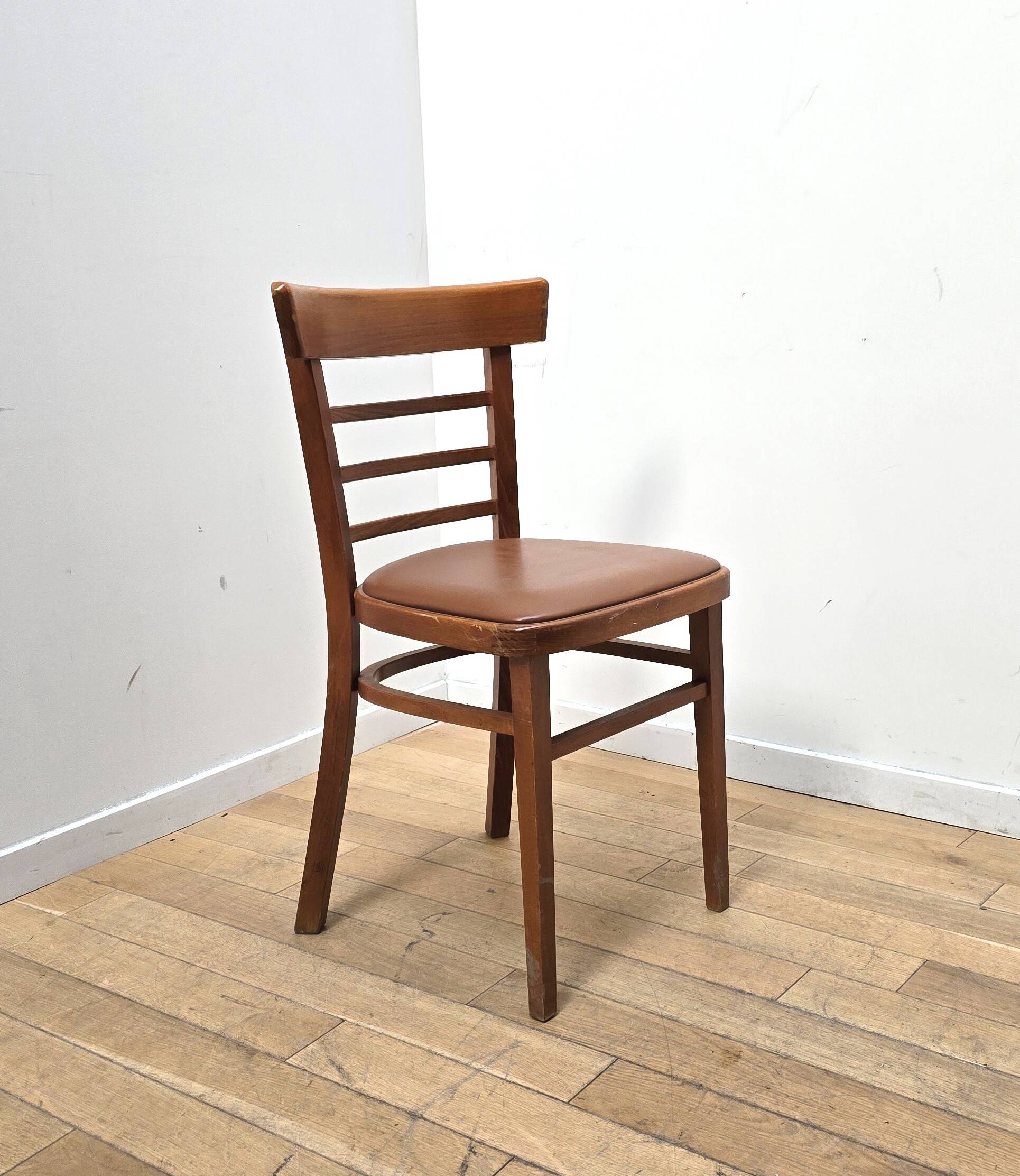 Set of 4 TON bistro chairs
