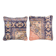 Set of 2 vintage Turkish cushion covers 41x41 cm