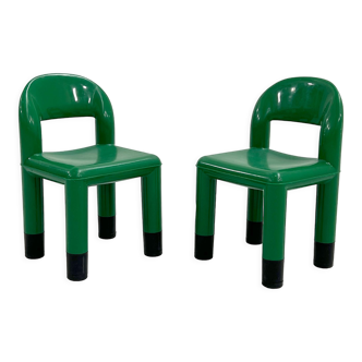 Pair of children's chairs by Omsi, 2000