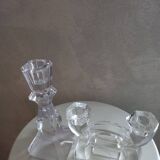 Crystal candle holder