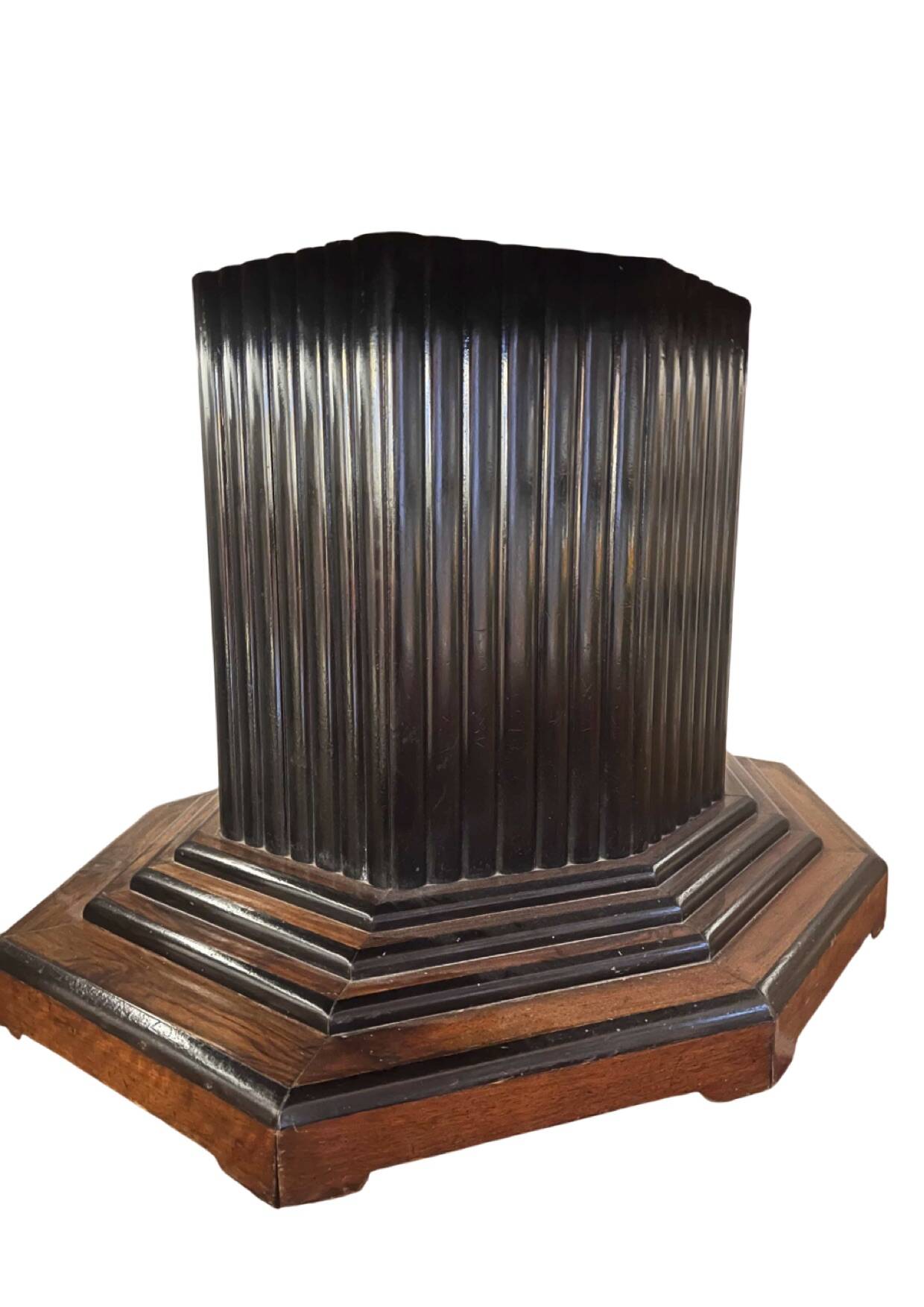 Art Deco dining table with marquetry
