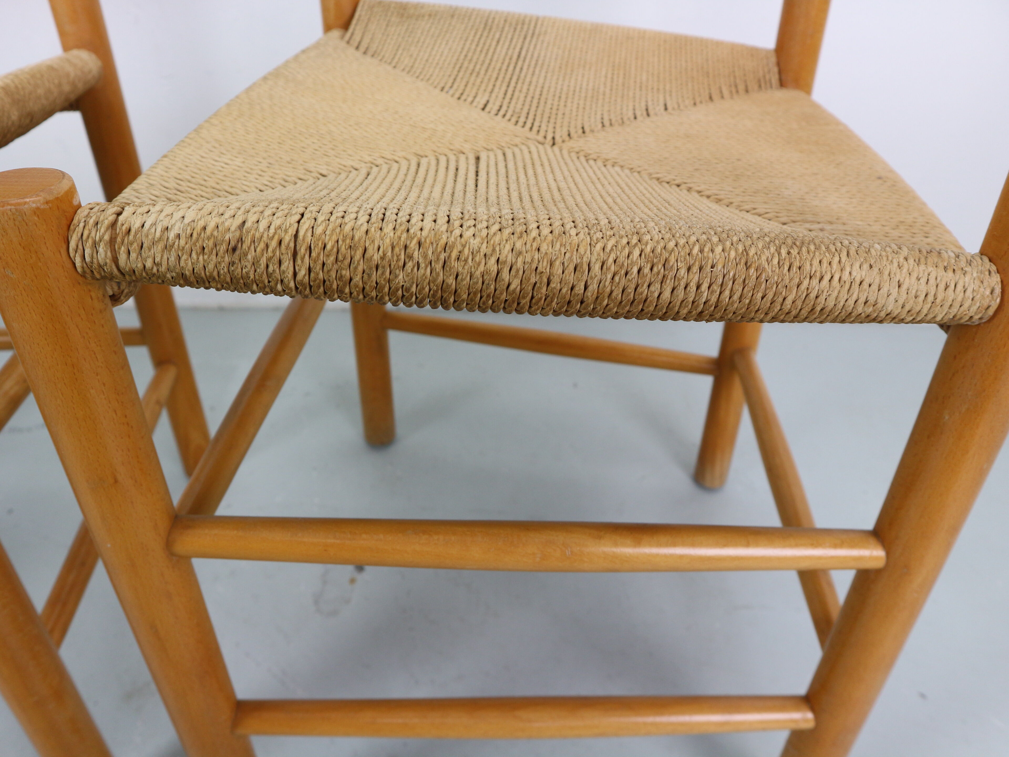Børge Mogensen J39 Vintage Dining Oak Chair Set of 2