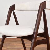 Mid-Century Danish Teak Dining Chairs by Th Harlev for Farstrup, 1960s, Set