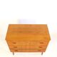 Commode en teck trois tiroirs