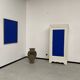 Klein blue Parisian wardrobe