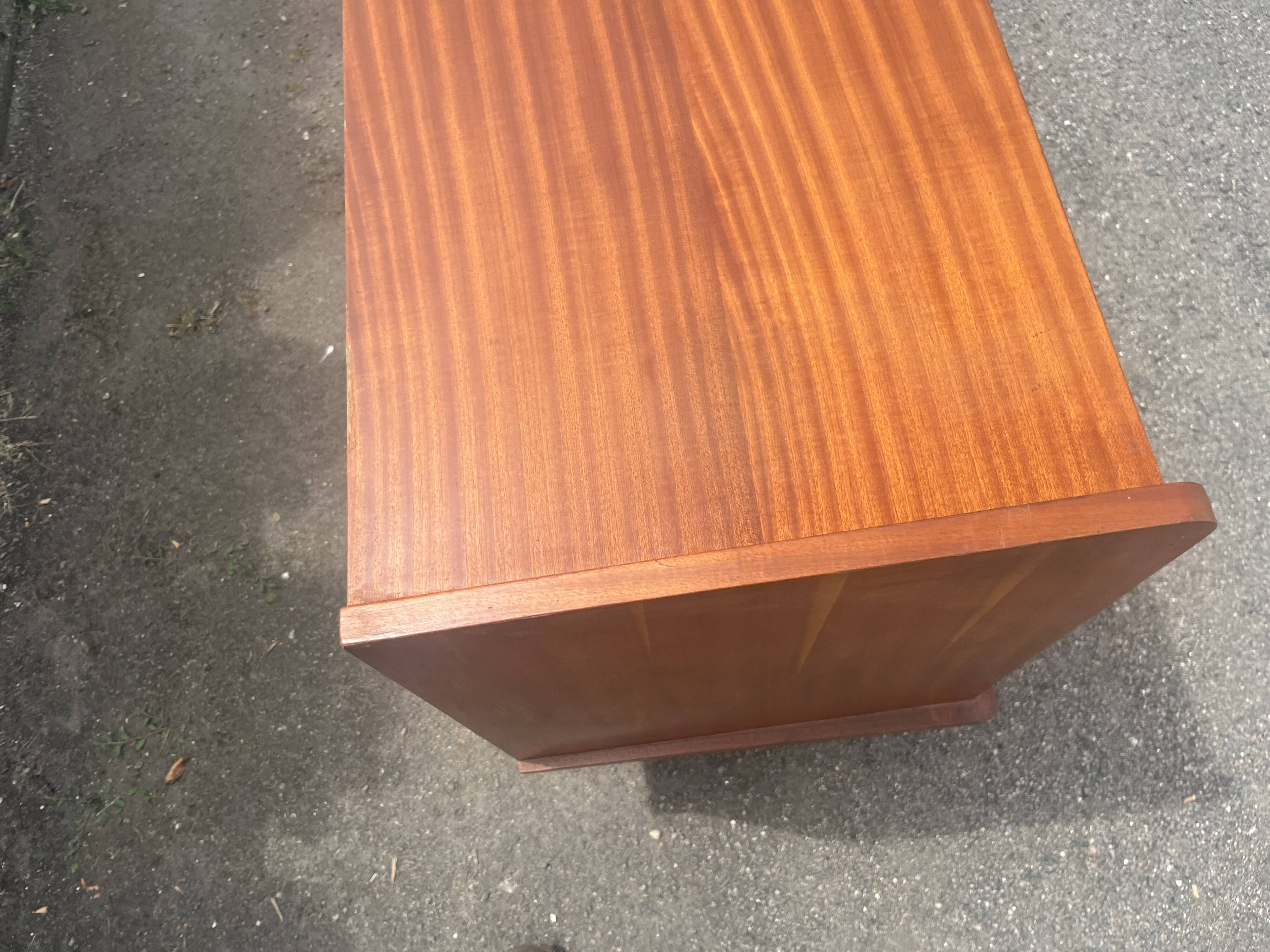 Commode vintage 3 tiroirs poignées années 60