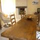 Oak farmhouse table