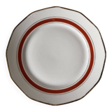 Porcelain plates made in France gilding