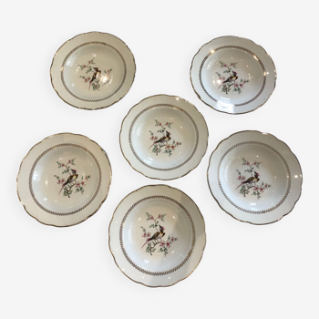 6 Gien Tokyo dinner plates