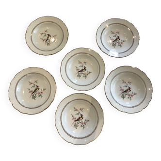 6 Gien Tokyo dinner plates