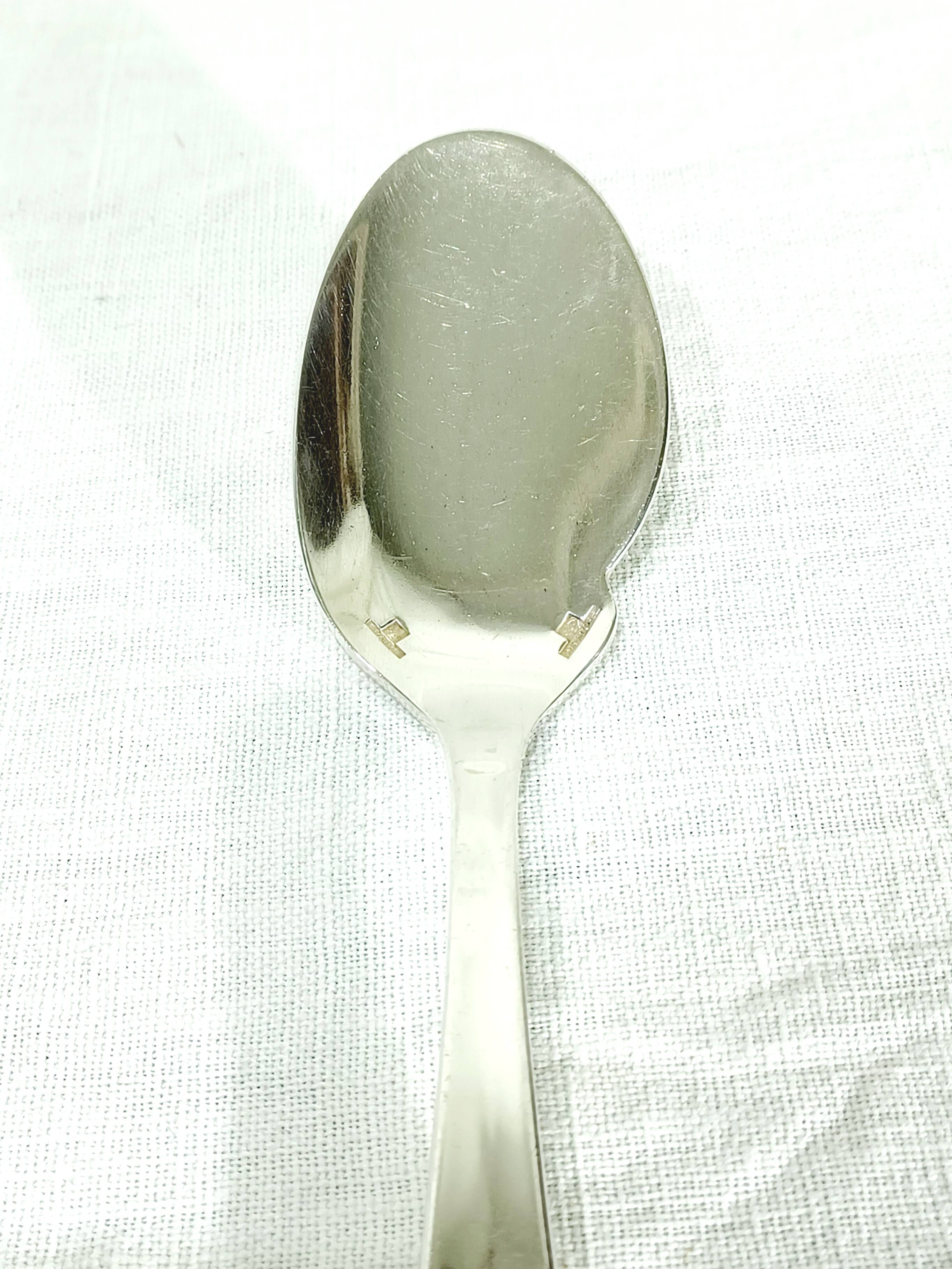 Christofle – 12 Silver-Plated Metal Sauce Spoons Dax Model