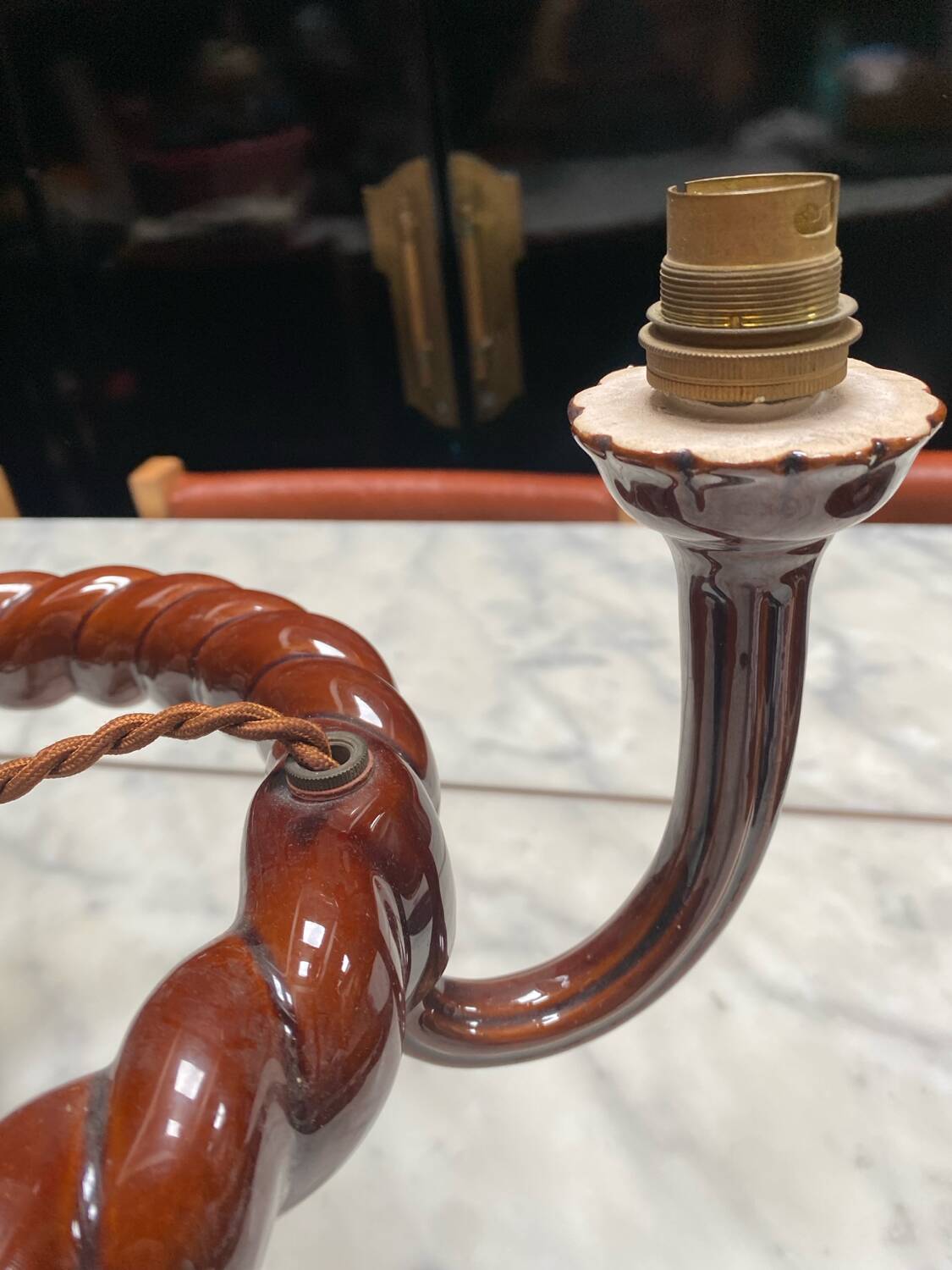 Vintage chandelier pendant light