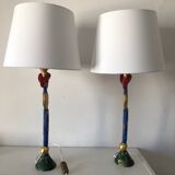 Pair of table lamps Fondica, Pierre Casenove, 1994