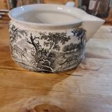 Villeroy & Boch Mettlach Artemis Hunter Dog Wild Boar Pot