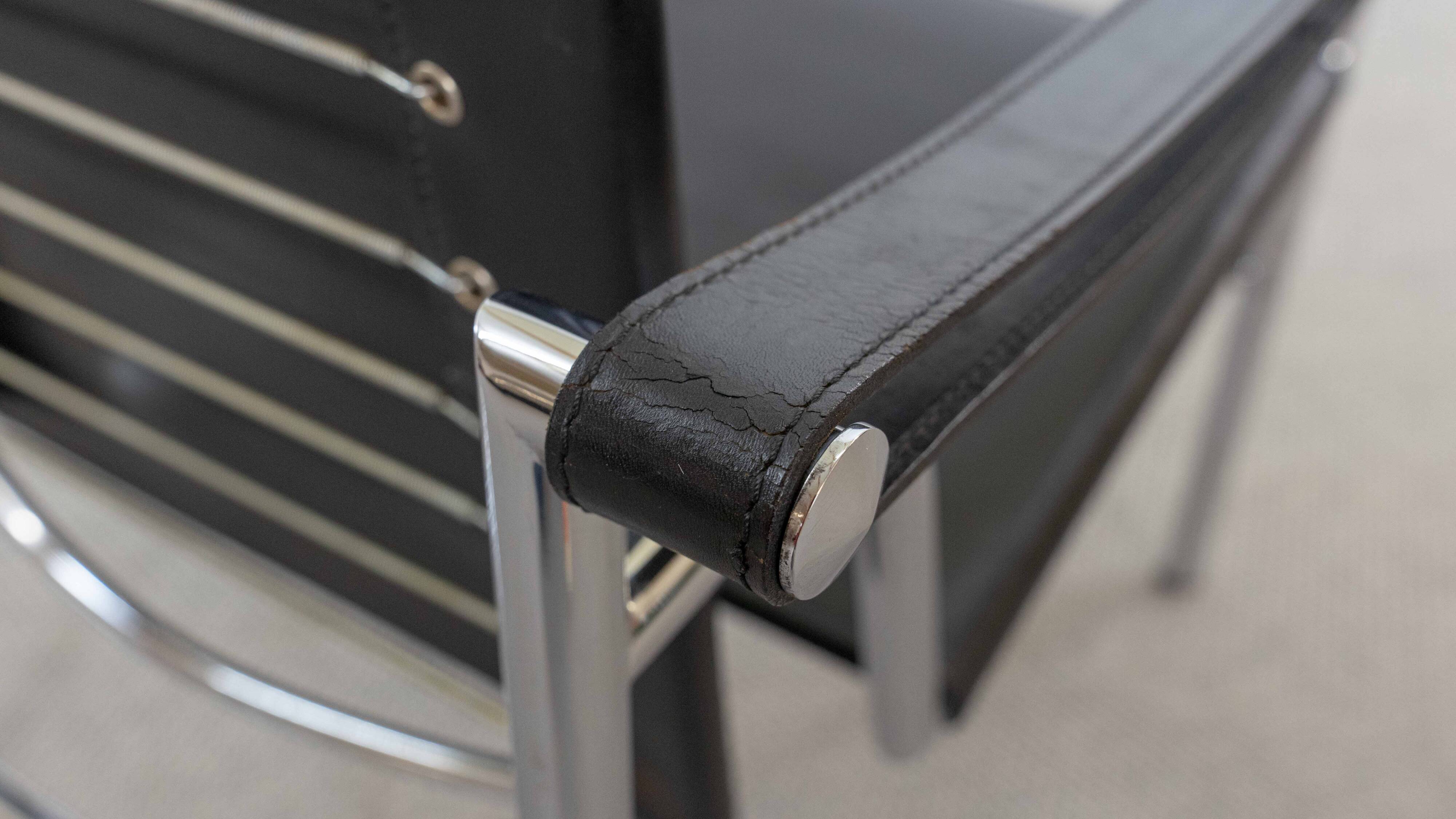 CASSINA LC1 ARMCHAIR BY LE CORBUSIER