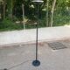 Lampadaire noir coupole vintage en acier