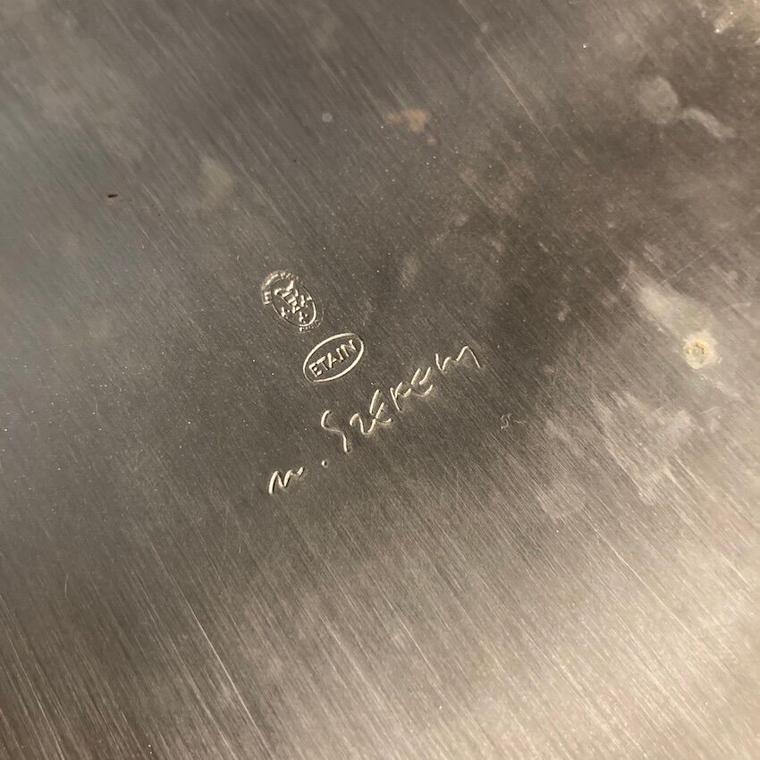 Dom Perignon champagne bucket in tin designed by Martin Szekely