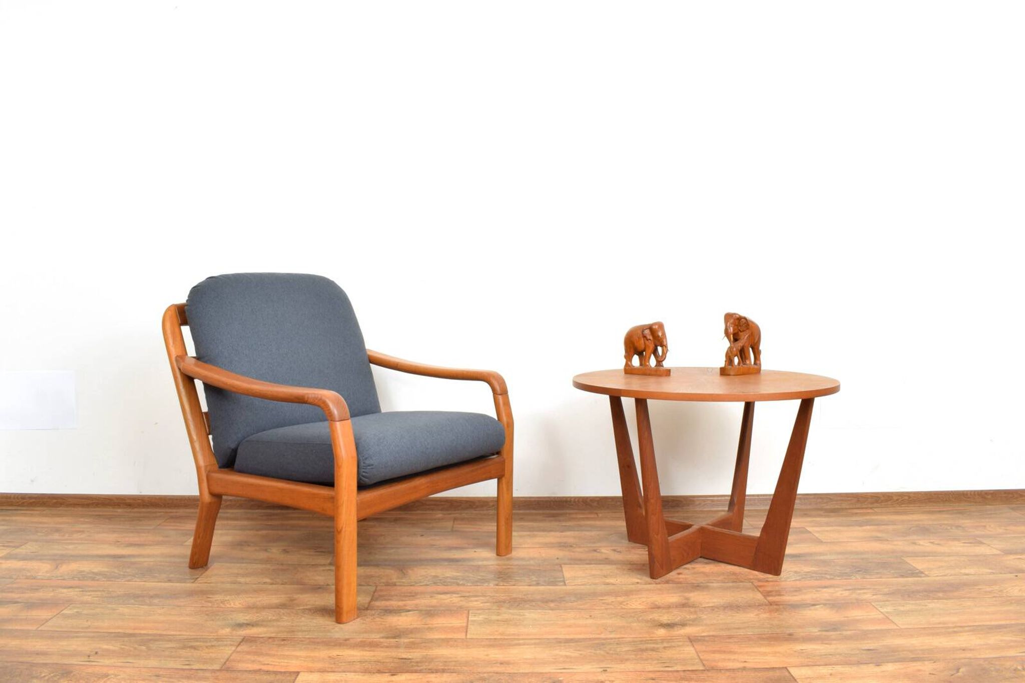 Mid-Century Danish Teak Armchair from Dyrlund, 1970s.