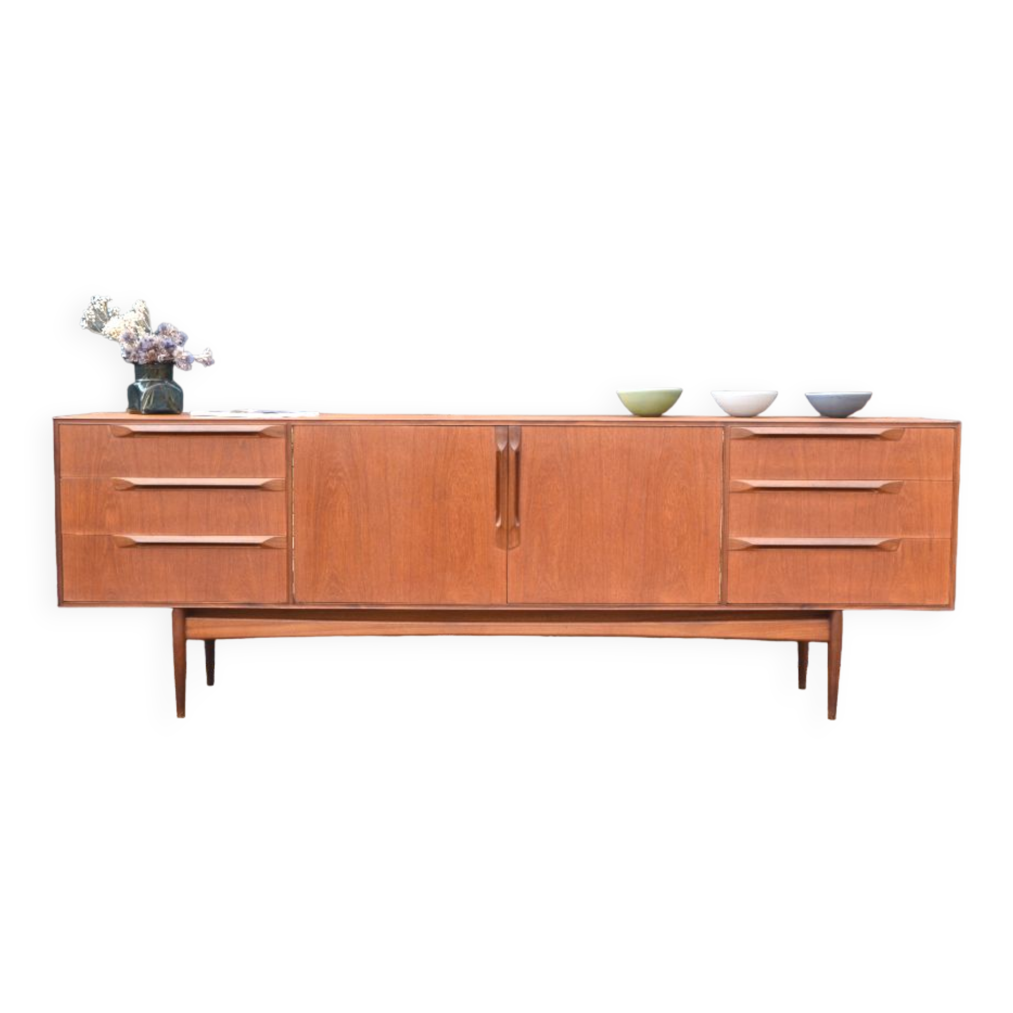 Enfilade en teck par McIntosh * 229 cm