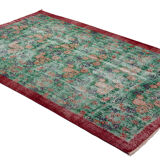 Anatolian handmade vintage rug 258 cm x 158 cm