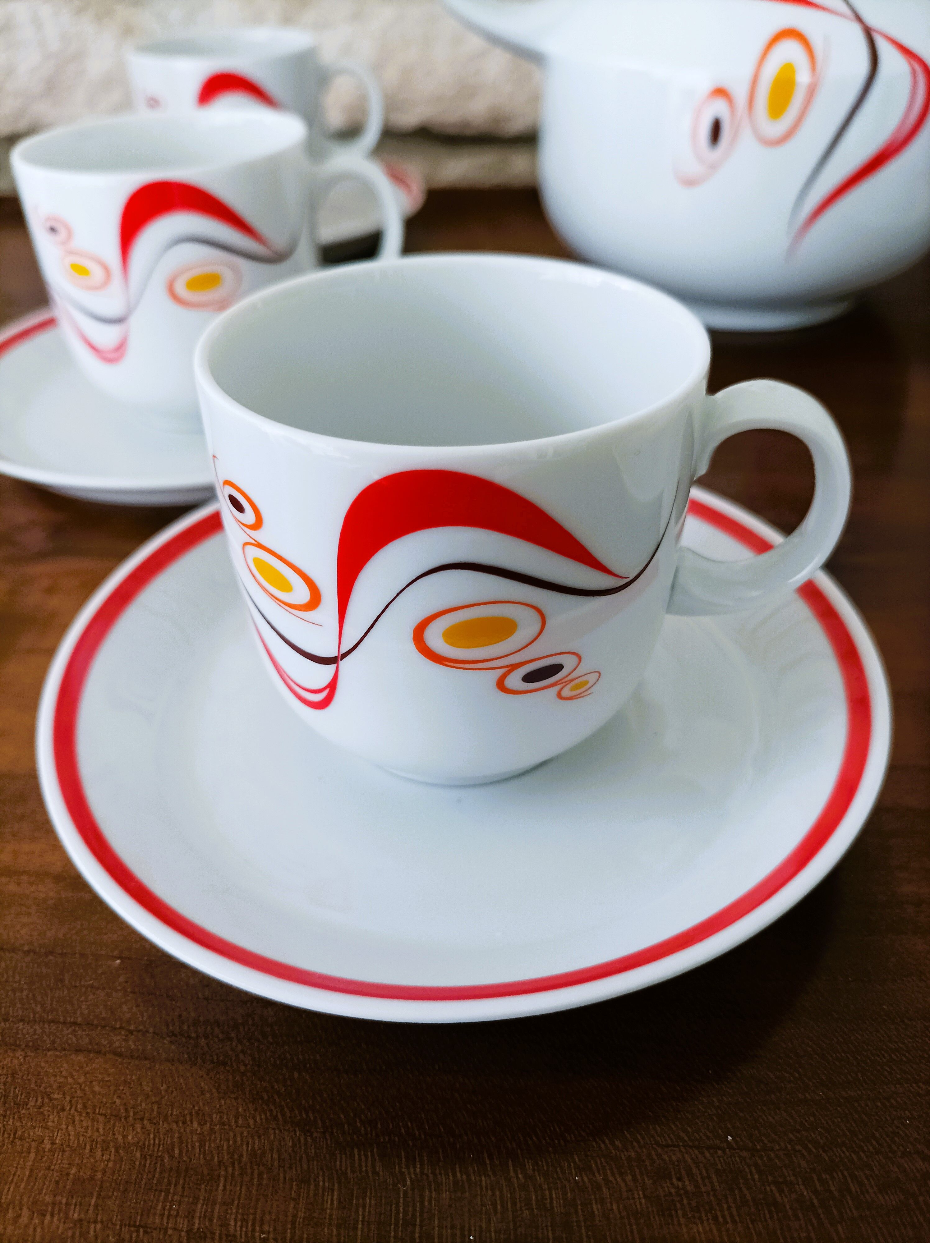 Winterling Bavaria coffee service 70s