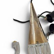 3 x Vintage pendant cone lamps from Kaiser Leuchten / 1970s