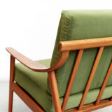 Arne Hovmand Olsen Teak Easy Chair MK 119 for Mogens Kold