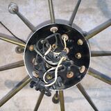 Pair of sputnik vintage sconces
