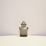Brown jug vase by Finnish Keramik from Denmark