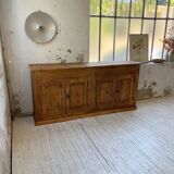 Row of pine loom furniture