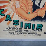Casimir Fernandel's entoiled cinema poster