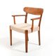 Fauteuil rare, modèle C.521 de Hans Wegner 1941