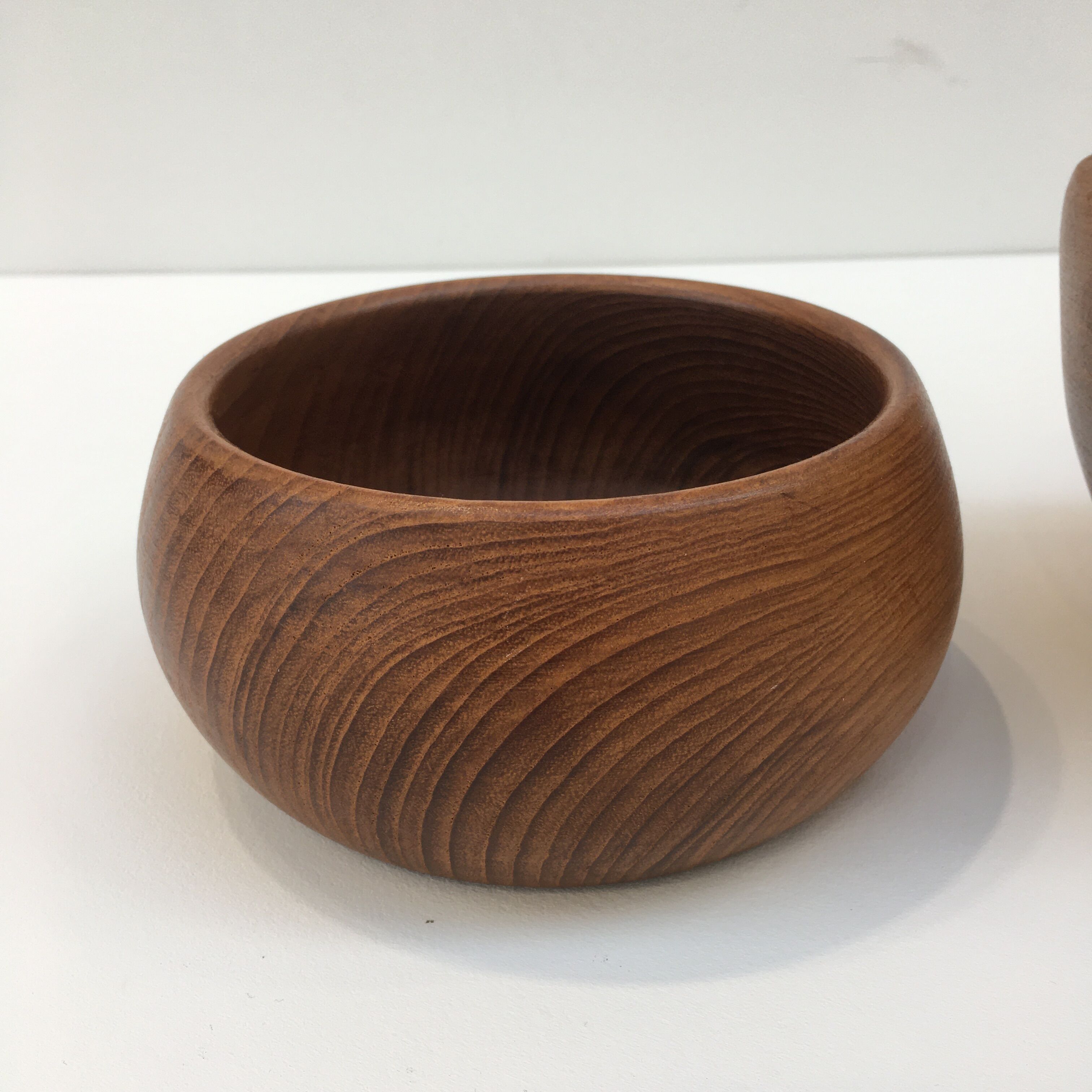 Series of two Danish teak pocket trays