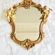 Miroir ancien anges musiciens style Victorien Baroque